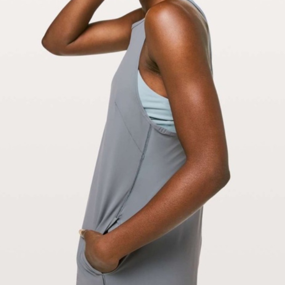 NWT Lululemon Early Morning Dress Steam Blue Size 6 - Picture 8 of 10